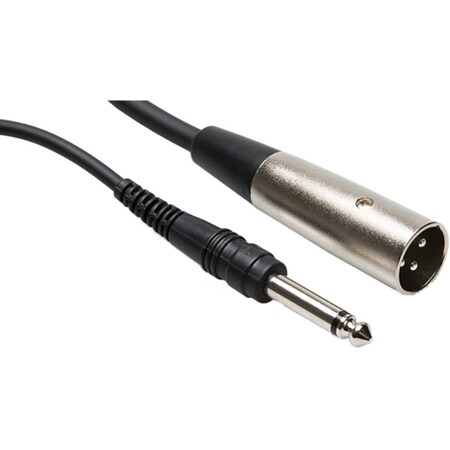 Hosa Technology Inc HOSA TECHNOLOGY INC. PXM115 Audio Interconnect: XLR Male to Unbalanced 1/4-IN Male 15 Ft. PXM115