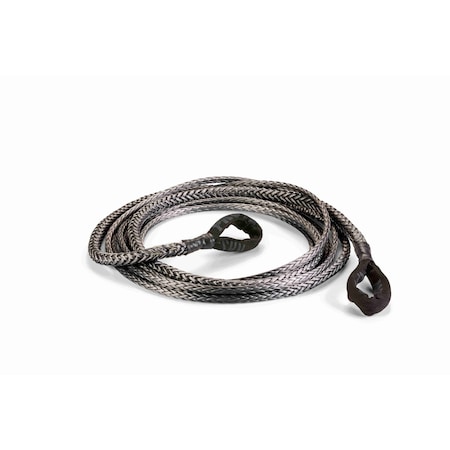 Warn Winch Cable Extension 3/8 In Diameter x 50 Foot Length; Spydura Pro Synthetic Rope; Loop on Each 93122