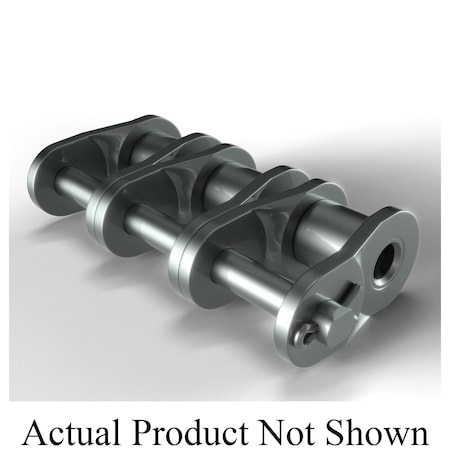 Hkk Chain Offset Link, #80-3 chain, 1 in Pitch, 0.312 in Dia Pin RC080CHL3