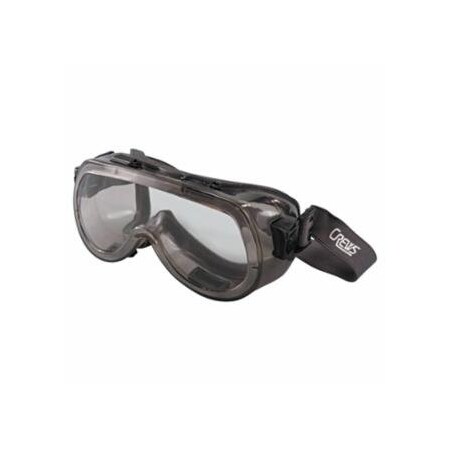 Mcr Safety Verdict Goggle, Clear/Smoke, Antifog, Foam Lining, Elastic Strap 135-2410F