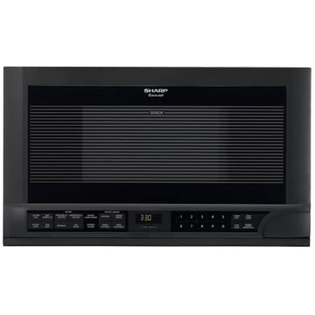 Sharp Over-the-Counter Microwave, 1100W, Blk R1210T