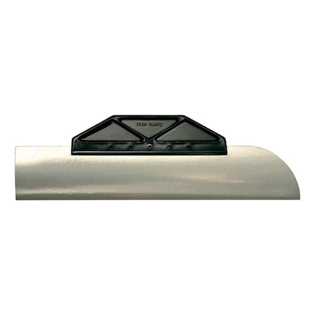 Allway 10 in. L Black Aluminum Trim Shield  TS10