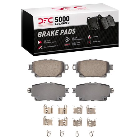 Dfc 5000 Advanced Disc Brake Pad Set,  1551-2305-01
