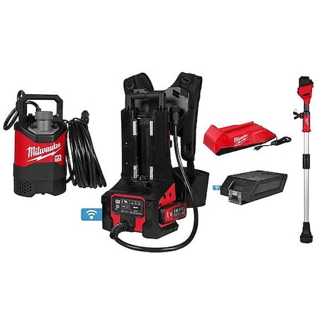 Milwaukee Tool MX FUEL Sub Pump Kit + M18 Transfer Pump MXF211-1XC, 2940-20