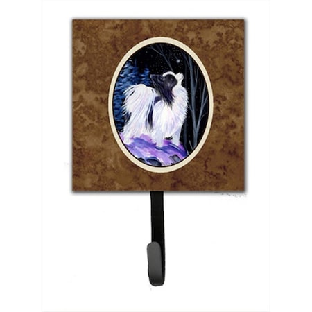 Carolines Treasures Starry Night Papillon Leash Holder Or Key Hook SS8383SH4