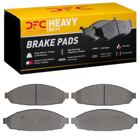 Dfc Heavy Duty, Disc Brake Pad Set,  1214-0931-00