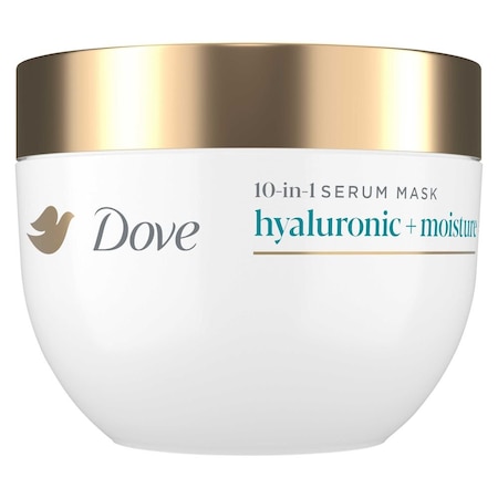 Dove Damage Therapy Hyaluronic and Moisture 10 in 1 Serum Mask, 9.2 Fluid Ounce, 8PK 64396753