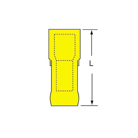 3M Female Disconnect, Fully Nylon, 10PK 94803