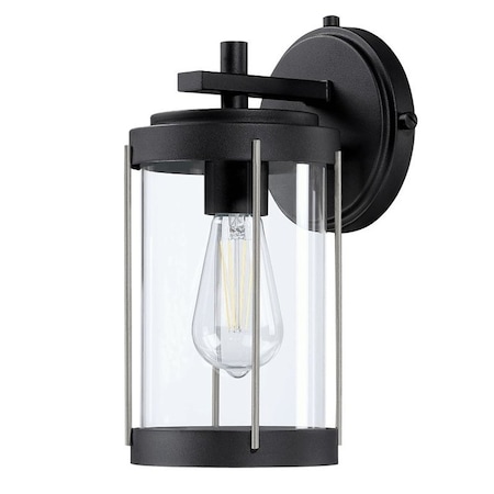 Westinghouse Kezia Series Wall Sconce Light Fixture, 120 V, 60 W, 1-Lamp, Incandescent Lamp, Steel Fixture 6122100