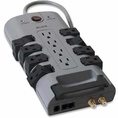 Belkin 12-Outlet Pivot-Plug Surge Protectors BP11223008