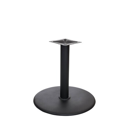 Bfm Seating Stamped Steel - 30in Round Base - Dining Height - 4in Column - 11 7/8in Bolt-On Top Plate STB-304R