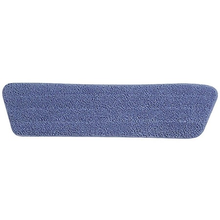 Rubbermaid Commercial Wet Mop, Blue, Microfiber, PK12, FGQ40900BL00 FGQ40900BL00