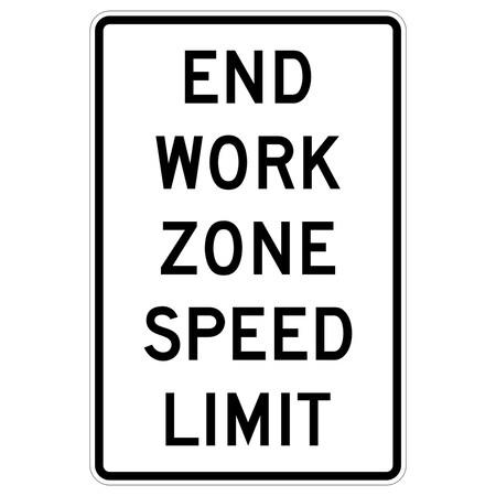 Sign Solutions Usa Traffic Sign, 24 in Width, Aluminum Sign, Vertical Rectangle DUS10DWT2436R2-12