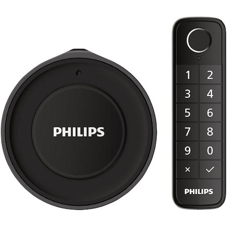 Signify Retrofit Electronic Deadbolt Lock Black DDL1030X-1HWP-BK