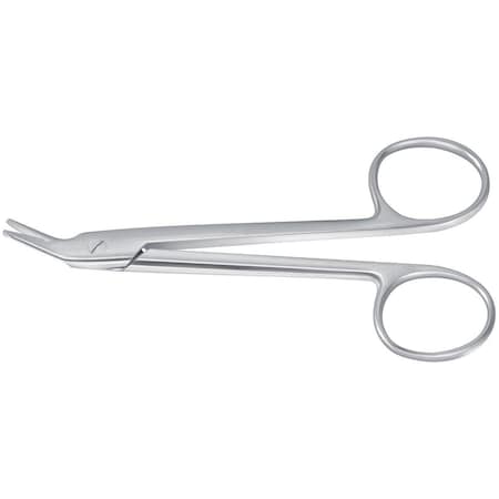 Medline Universal Wire Cutting Scissors, Angled, Serrated, 4.75in (12.1 cm) MDS0883112