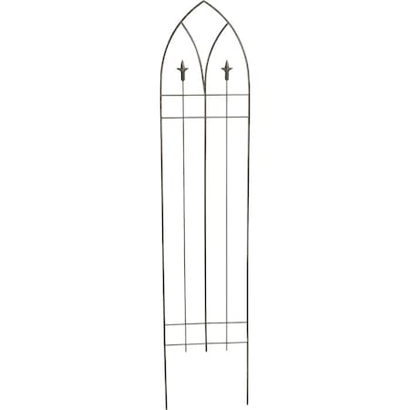 Best Garden Metal Cathedral Bronze Trellis 503240