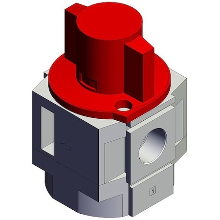 Smc PRESSURE RELIEF 3 PORT VALVE VHS40-N04-RZ-D