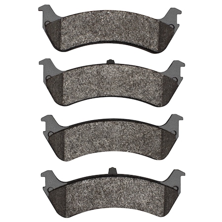 Dynamic Friction Co DFC 5000 Advanced Brake Pads - Semi Metallic 1551-0667-00
