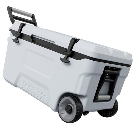 Vevor 52QT Hard Cooler Portable Rolling Coolbox for Outdoor Picnic Grill Camping HS913
