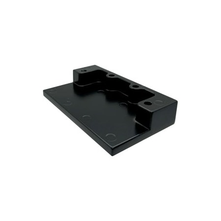 Trimco Mounting Bracket, Black 3096.BLACK
