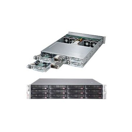 Supermicro SY-628TPHF SuperServer Four Node Dual LGA2011 2000W 2U SYS-6028TP-HC0FR