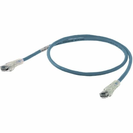 Hubbell Premise Wiring Ethernet Cable, Cat 6, Blue, 7 ft. HC6B07