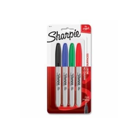 Sharpie Fine Tip Permanent Marker, Assorted, Bullet 652-30174