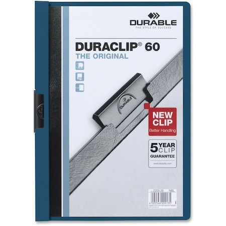 Duraclip Report Cover, 60 Sh, Ltr, Dk Blue, PK25 221407