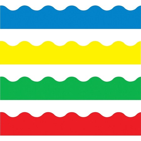 Trend Enterprises Bright Colors Terrific Trimmers® Variety Pack, 156ft Per Pack, PK2 T9001