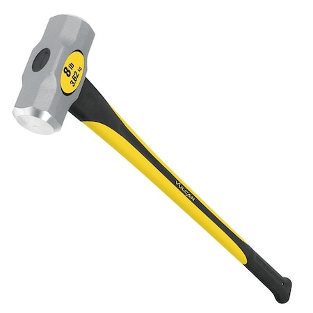 Vulcan 34504 Hammer, 8 lb Head, Sledge, Chamfered Head, 36 in OAL 34927