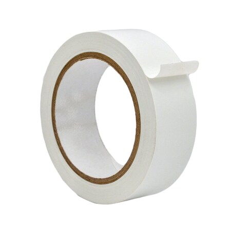 Wod Tape Floor Marking Tape, PVC, White, 1.5 inch (36mm) W., 6 mil Thickness, 32 PK WOD VTC606-01500-32-60-WHI