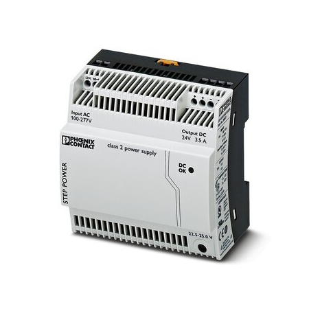 Phoenix Contact STEP-PS/277AC/24DC/3.5 DIN rail power 2904945