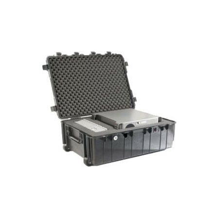 Pelican Black Protective Case, 37-1/2"L x 27.13"W x 14.3"D 1730NF
