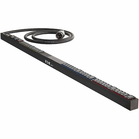 Eaton PDU, Rack Mounted, C13, C2, 0 ft., Black PW103BA1U405