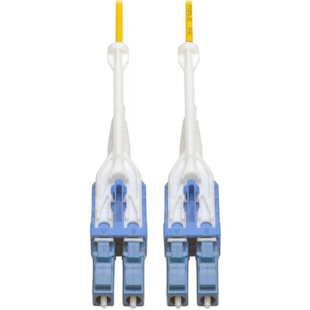 Eaton Tripp Lite Series Duplex Singlemode 9/125 Fiber Patch Cable LC/LC, Push/Pull Tabs, 2 m 6 ft. N370-02M-T
