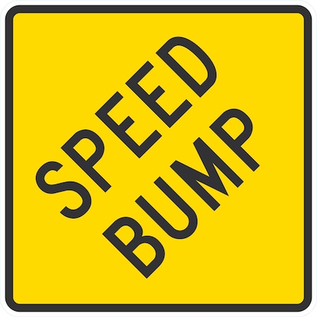 Lyle Speed Bump, 24x24, Engineer Grade, Yellow G-12747-EG_24x24