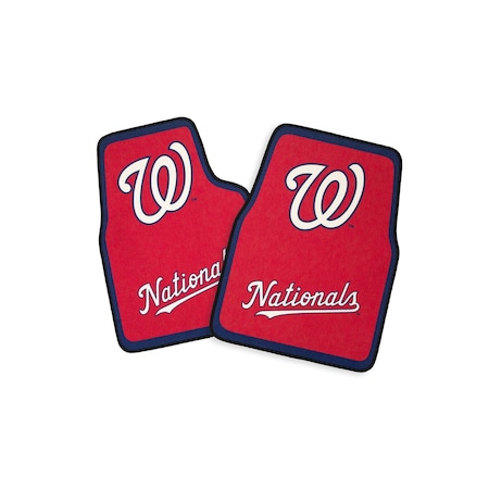 Coverking UNIVERSAL FLOORMAT WITH WASHINGTON NATIONALS LOGO HJACJU