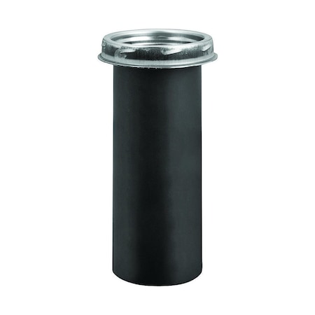 Selkirk Drip less Smoke Stove Pipe Adapter, 430 Stainless Steel Black/Silver 208240