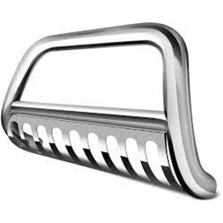 Green Arrow Equipment XD Stainless Steel Bull Bar with Brushed Skid Plate for 2016-C Titan GR3648684