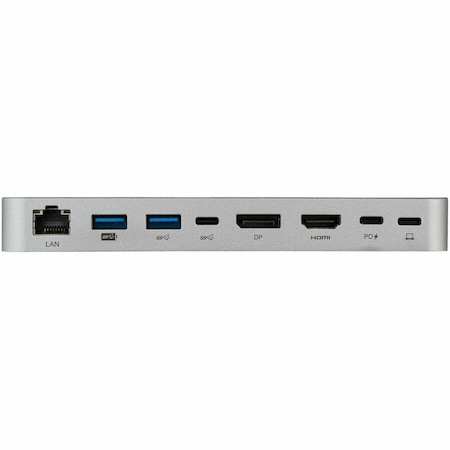 Kramer Portable Docking station - Adapter USB Type-C to USB Type-C/HDMI/DP/RJ45/USB/PD/Audio 3.5 (KDOCK-5) 91-00017599