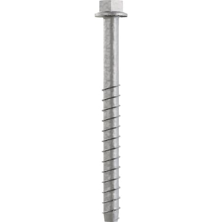 Simpson Strong-Tie Titen HD 5/8''x8'' Mechanically Galvanized Hvy Dty Screw Anchor, 10 Ct. THDB62800HMG