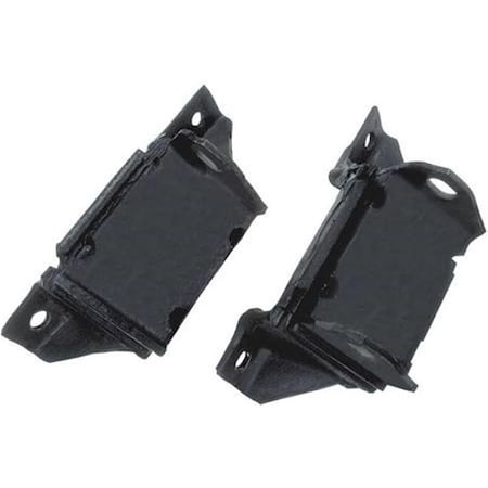 Track Usa Motor Mount Frame Pads, Black TR913102