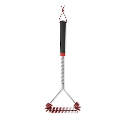 Weber Cold Clean Grill Brush, Nylon Bristle, Comfort Grip Handle, 18 in L 3400714