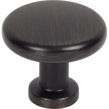 Jeffrey Alexander Weser 1-3/8" Diameter Mushroom Knob 410DBAC