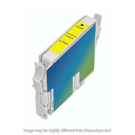 Epson Replacement, YELLOW Compatible InkJet Ink, 420 page yield T042420