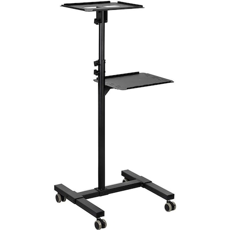 Mount-It Adjustable Rolling Computer Desk MI-7943