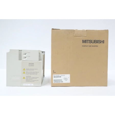 Mitsubishi VFD DRIVE 2.2KW 200-240V-AC 0.2-400HZ 200-240V-AC FR-E520S-2.2K-EC