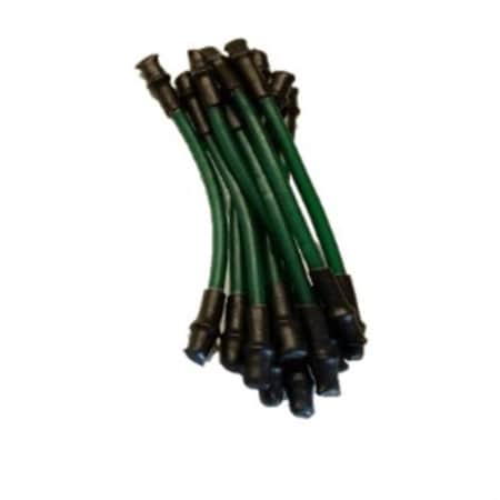 Mor-Medical International Heavy Level 3 Maximus Strength Resistance Tubes - Green, Set of 12 MSRT-GREEN