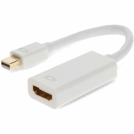 Add-On Addon 5 Pack Of 8In Mini-Displayport Male To Hdmi Female Black, PK5 MDP2HDMIAW-5PK