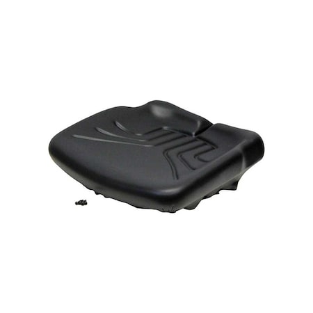 Uni Pro Seat Cushion, Fits 722/1054 or Grammer 722 Seat, Black Vinyl 8011